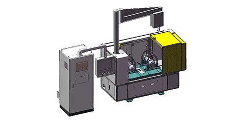 雙工位主軸跑合臺配安全罩