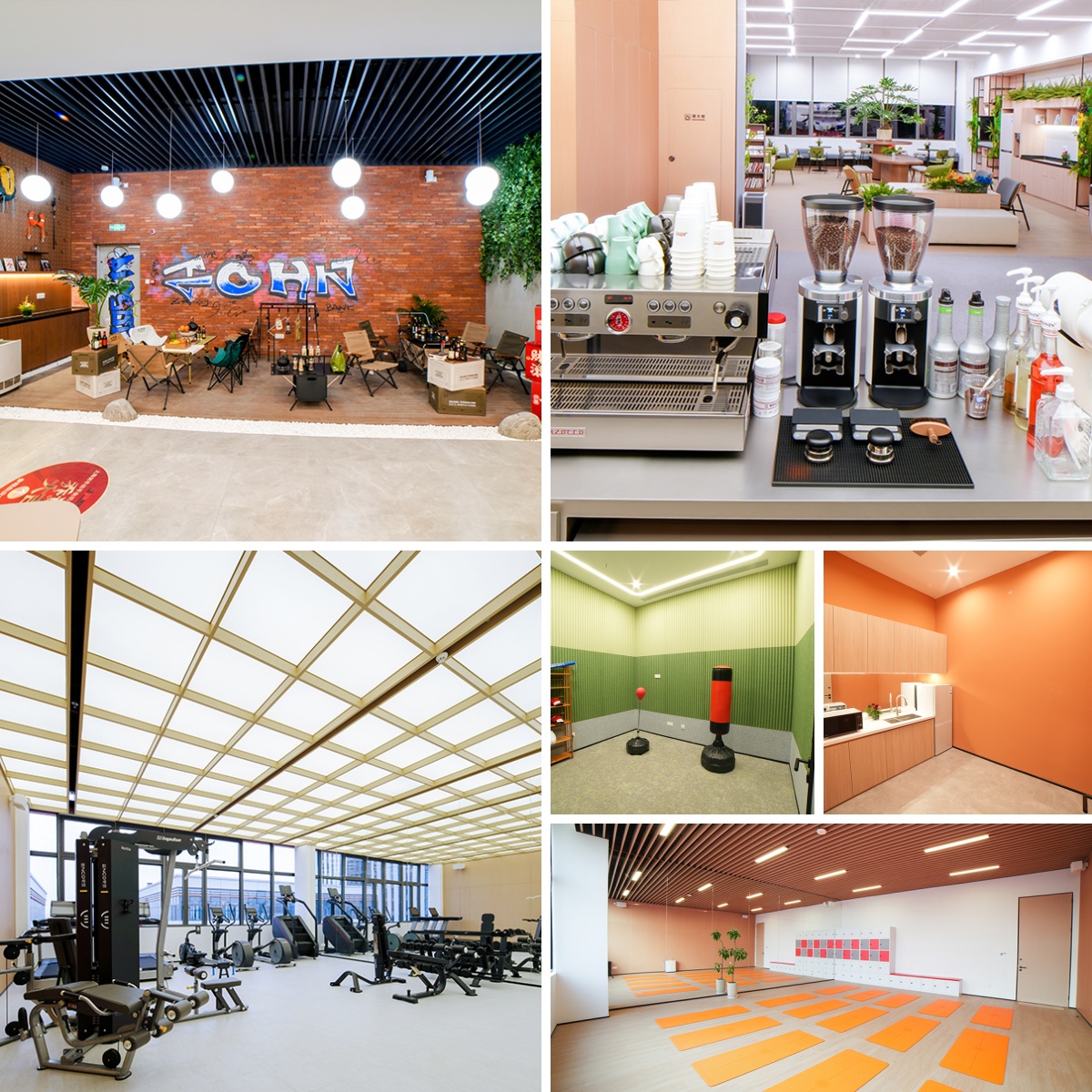 上海劍平研發(fā)總部休息區(qū)域